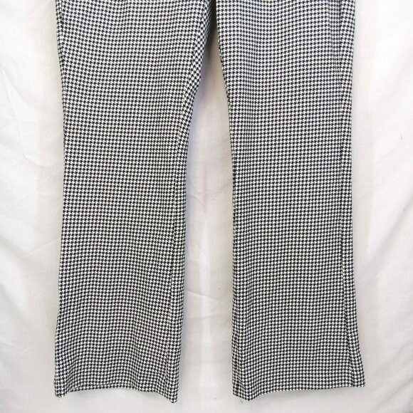 Studio By Torrid Luxe Ponte Women's Trouser Bootcut Houndstooth Size 18T NWT - Picture 3 of 10